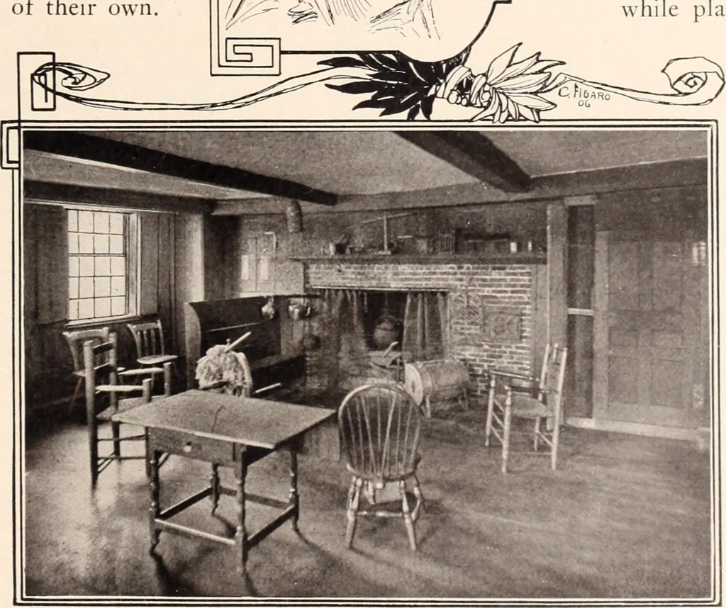 An illustration from American homes and gardens, 1905, leaf 332