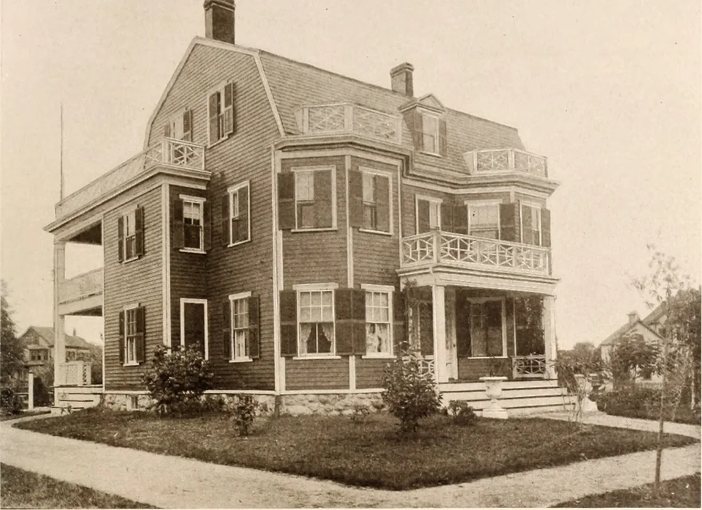 An illustration from American homes and gardens, 1905, leaf 34