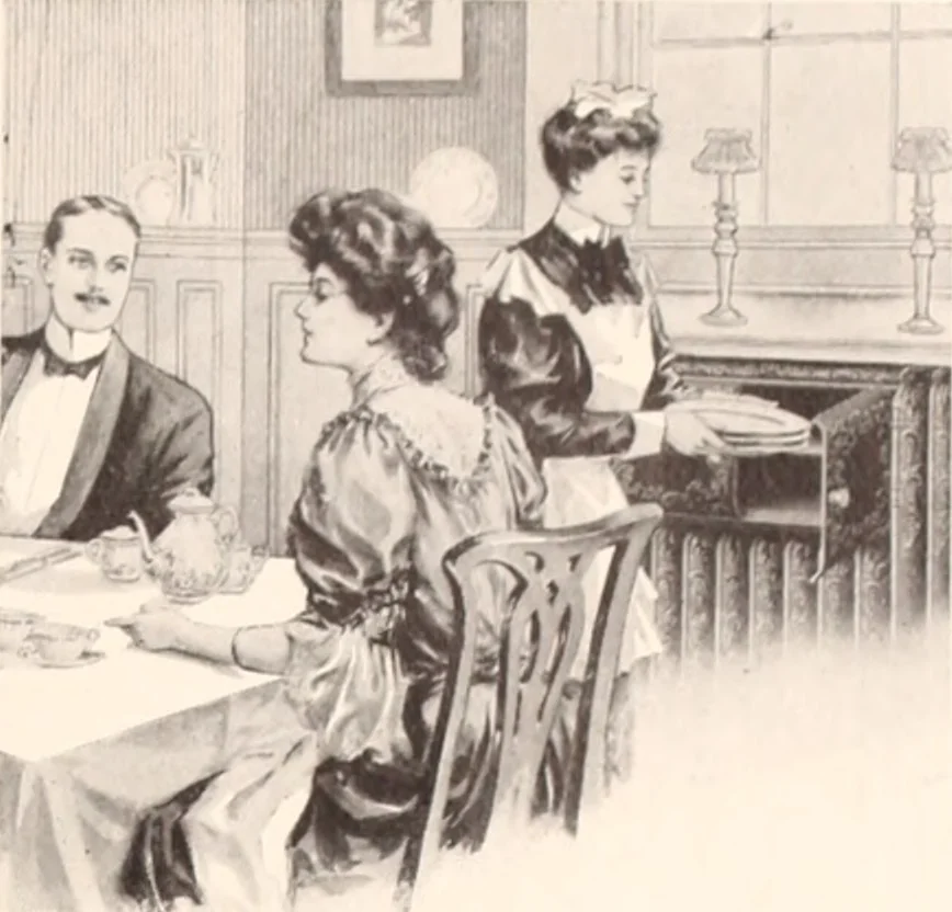 An illustration from American homes and gardens, 1905, leaf 356