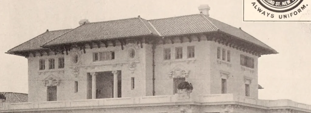 An illustration from American homes and gardens, 1905, leaf 358