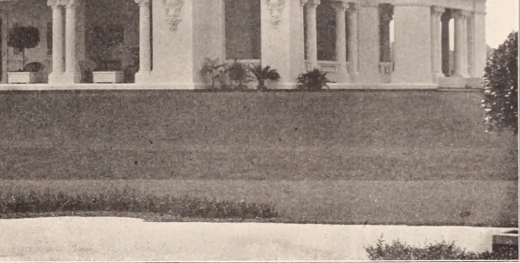 An illustration from American homes and gardens, 1905, leaf 358