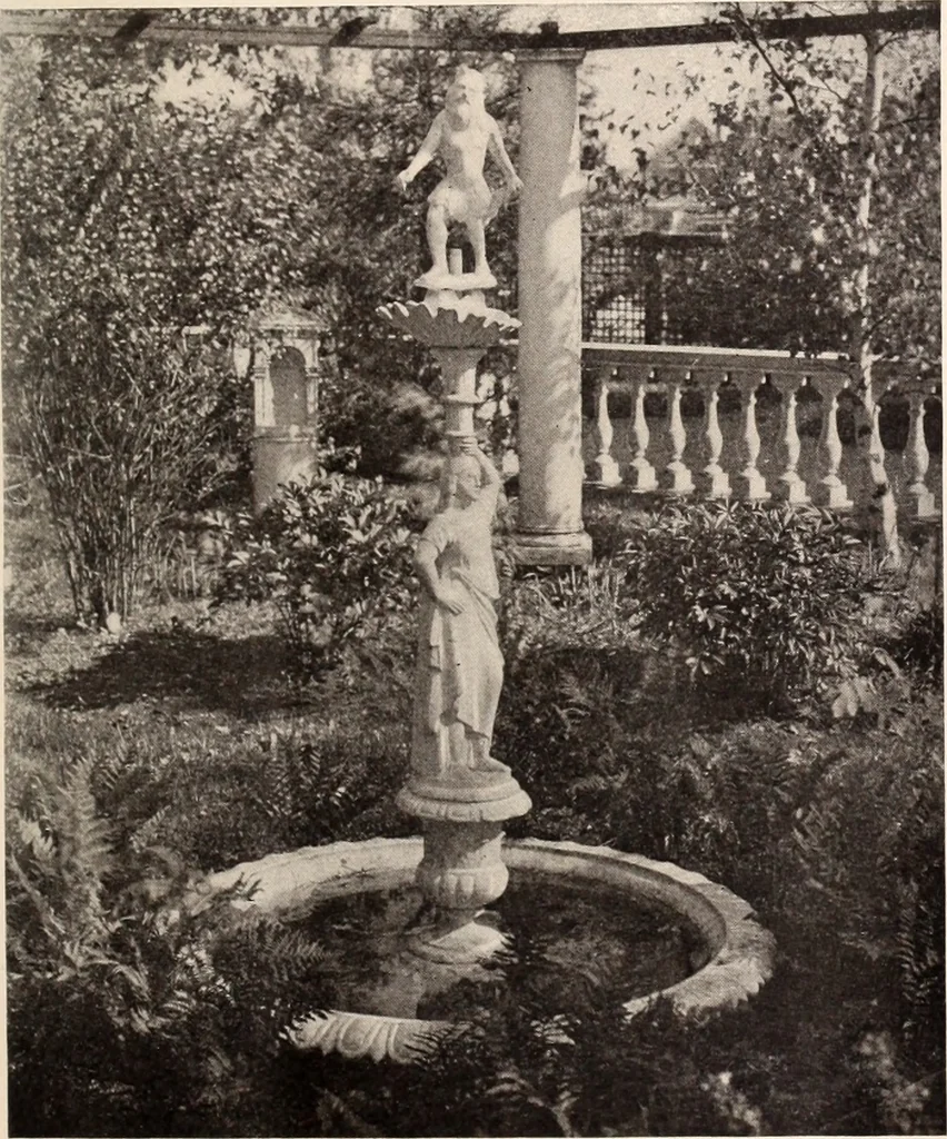An illustration from American homes and gardens, 1905, leaf 36