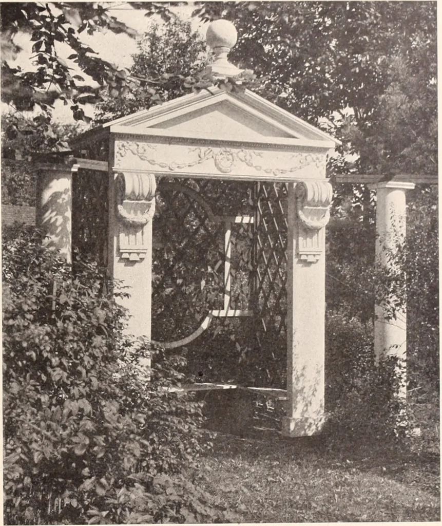 An illustration from American homes and gardens, 1905, leaf 36