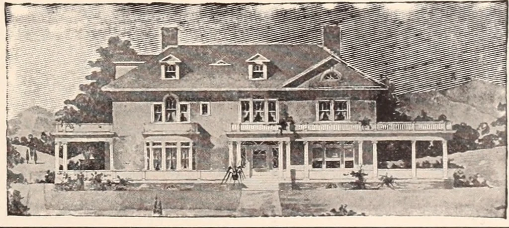An illustration from American homes and gardens, 1905, leaf 366