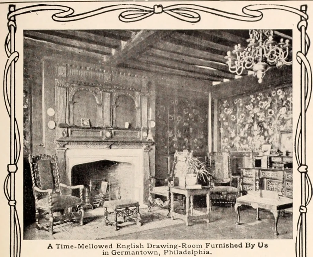 An illustration from American homes and gardens, 1905, leaf 368