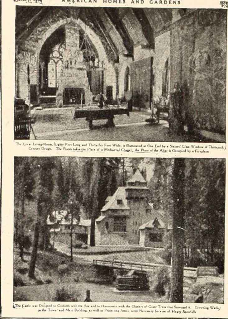 An illustration from American homes and gardens, 1905, leaf 371