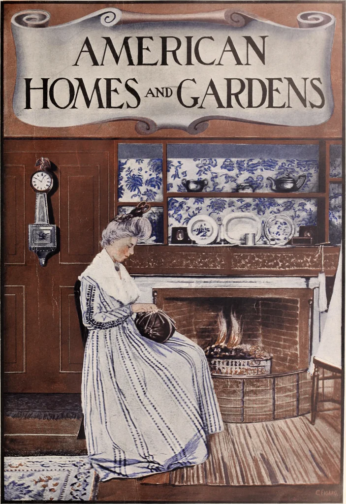 An illustration from American homes and gardens, 1905, leaf 374