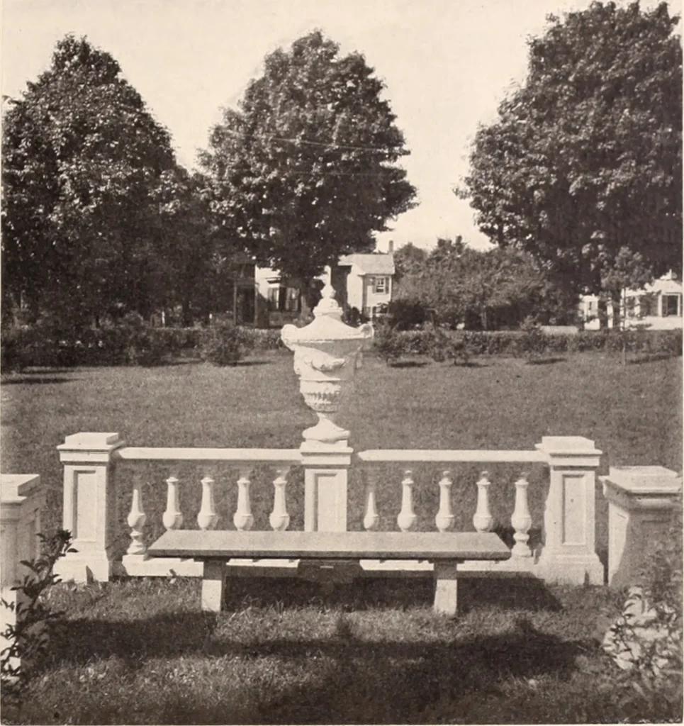 An illustration from American homes and gardens, 1905, leaf 38