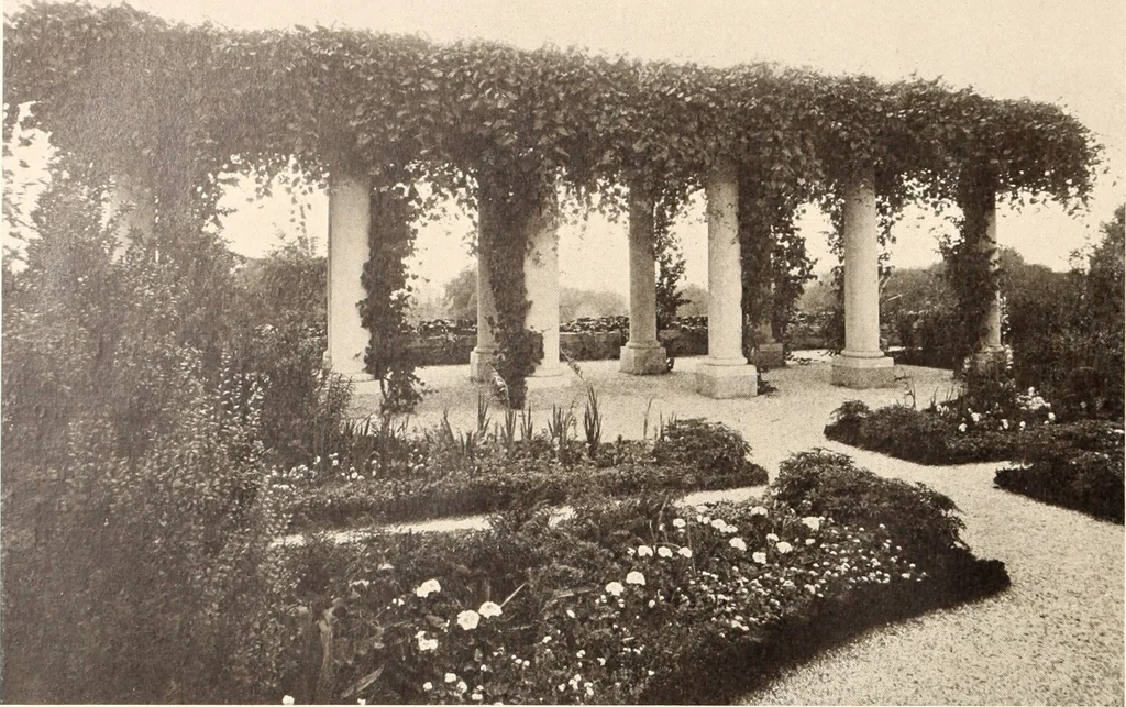 An illustration from American homes and gardens, 1905, leaf 389