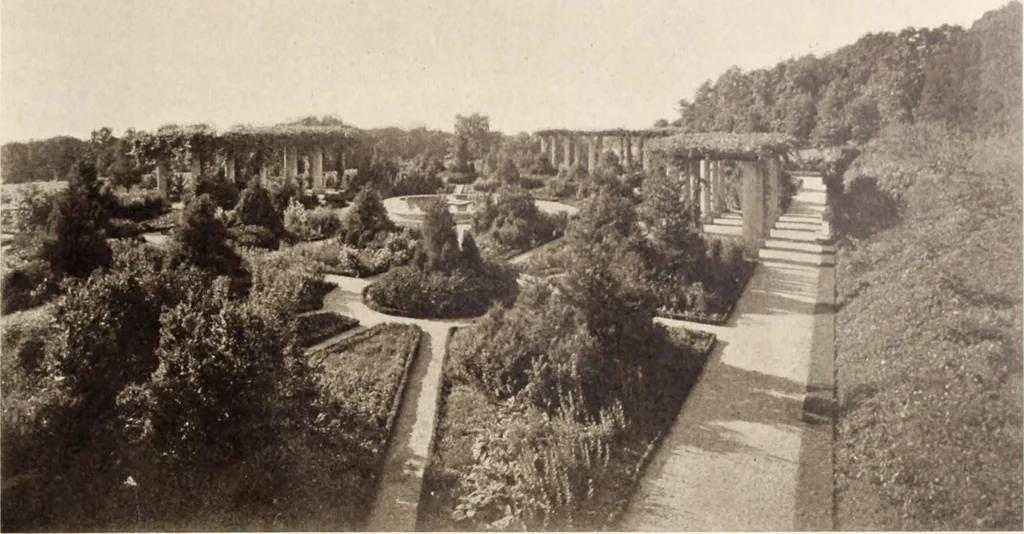 An illustration from American homes and gardens, 1905, leaf 390