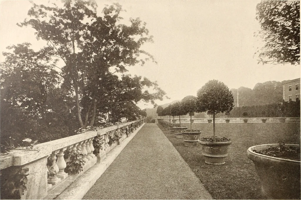 An illustration from American homes and gardens, 1905, leaf 395
