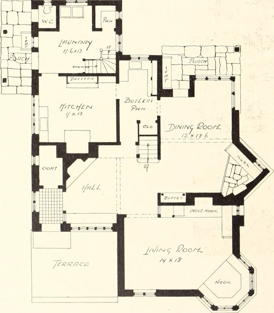 An illustration from American homes and gardens, 1905, leaf 397