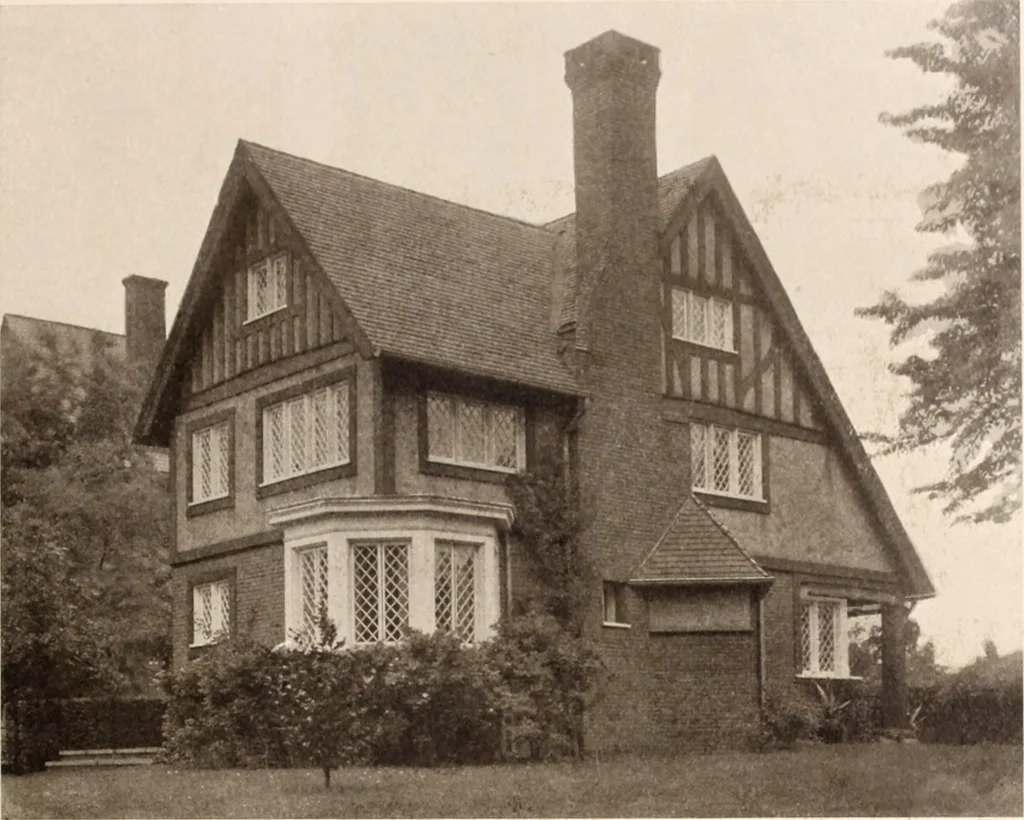 An illustration from American homes and gardens, 1905, leaf 398