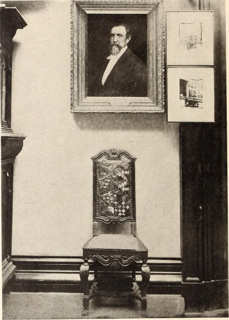 An illustration from American homes and gardens, 1905, leaf 405
