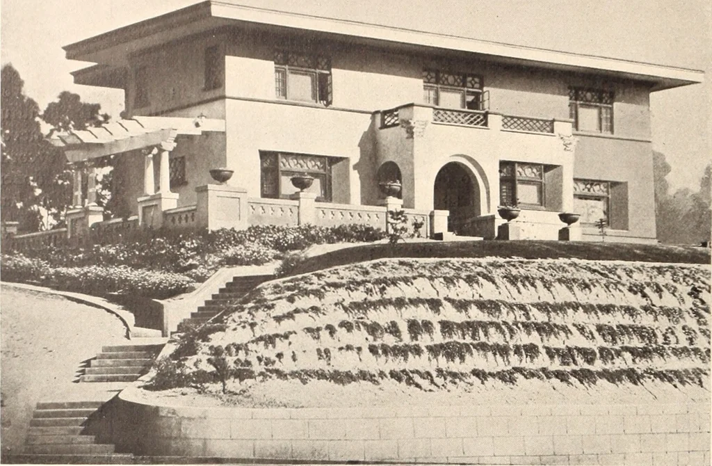An illustration from American homes and gardens, 1905, leaf 409