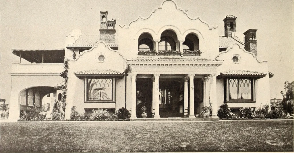 An illustration from American homes and gardens, 1905, leaf 409