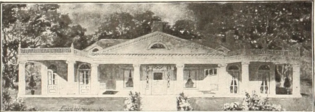 An illustration from American homes and gardens, 1905, leaf 437