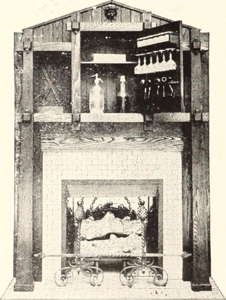 An illustration from American homes and gardens, 1905, leaf 443
