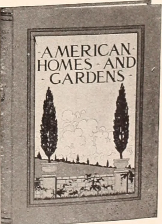 An illustration from American homes and gardens, 1905, leaf 444