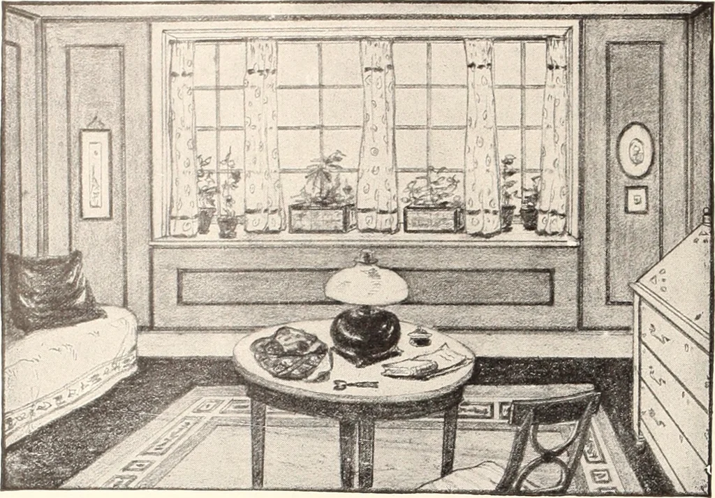 An illustration from American homes and gardens, 1905, leaf 67