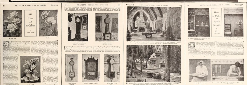 An illustration from American homes and gardens, 1905, leaf 72
