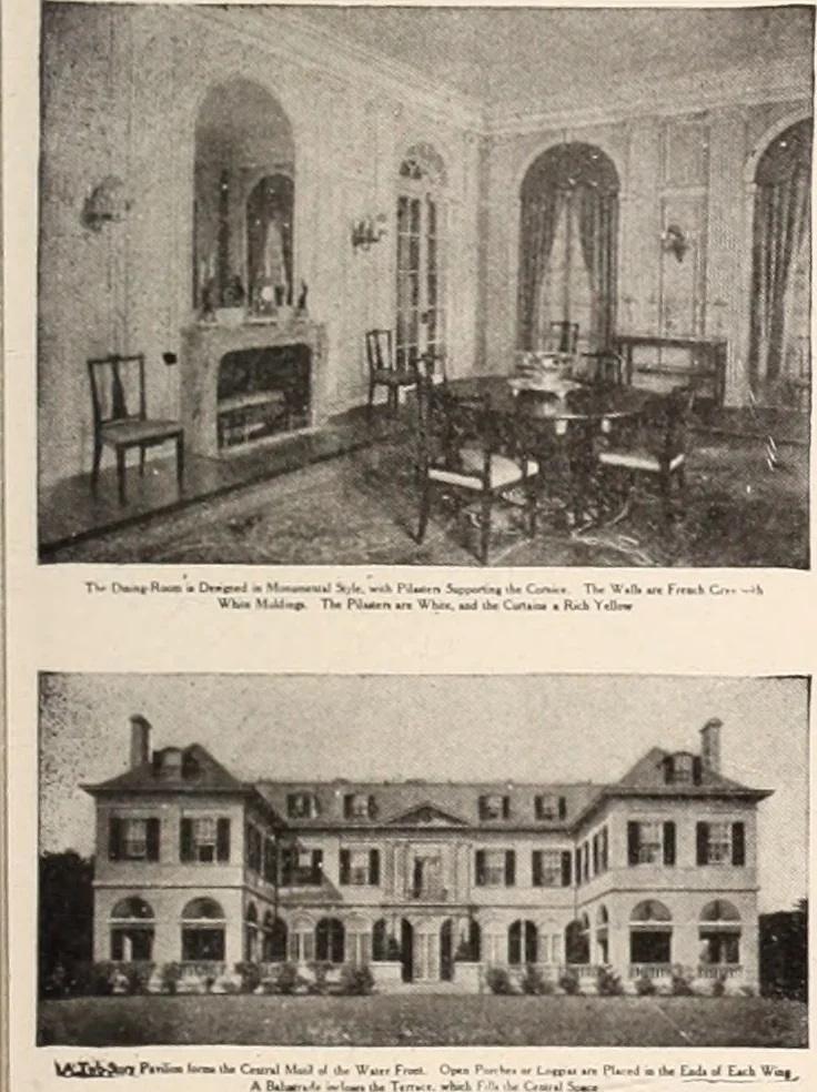 An illustration from American homes and gardens, 1905, leaf 72