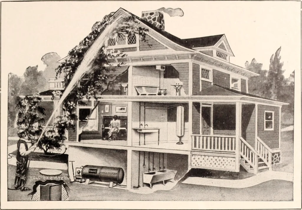An illustration from American homes and gardens, 1905, leaf 86