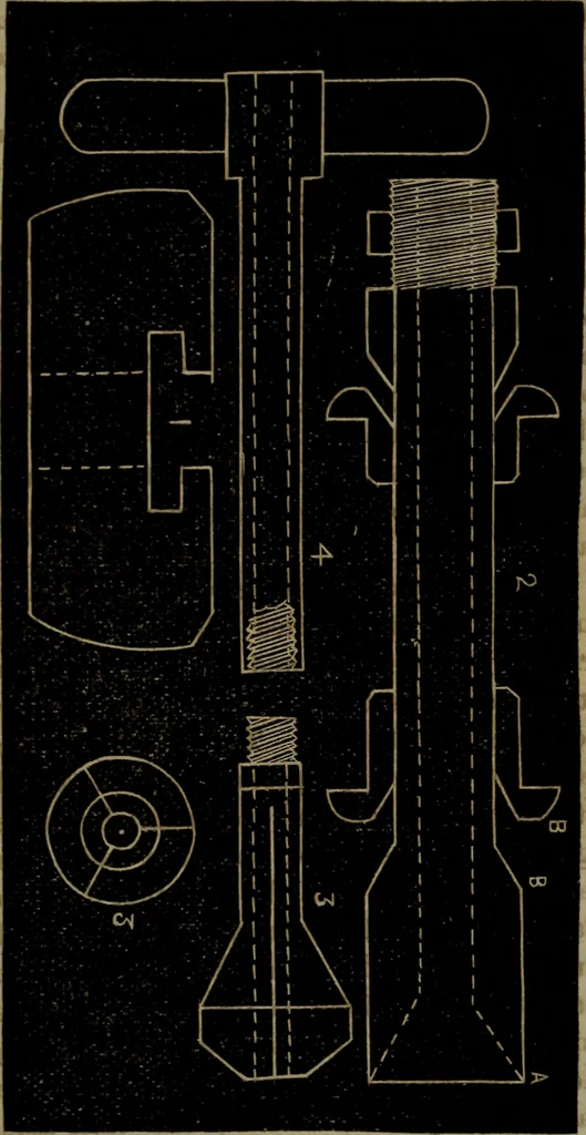 An illustration from American horological journal, devoted to practical horology, 1869, leaf 45