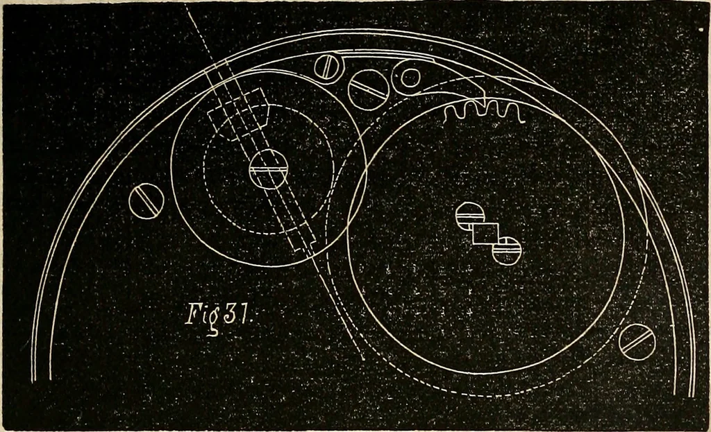 An illustration from American horological journal, devoted to practical horology, 1869, leaf 12