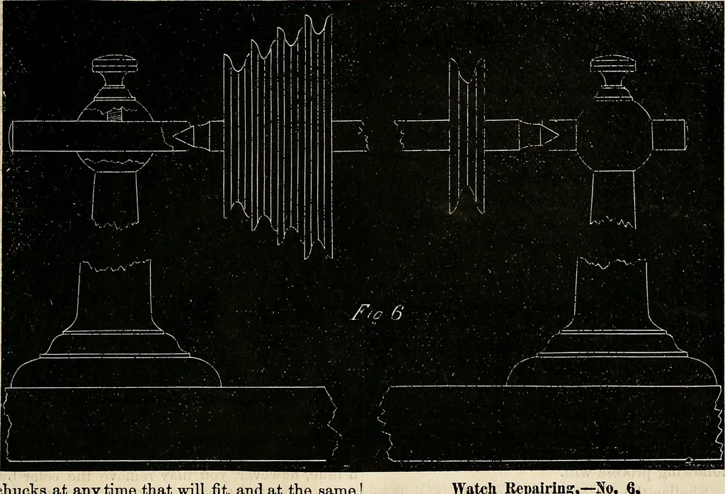 An illustration from American horological journal, devoted to practical horology, 1869, leaf 134
