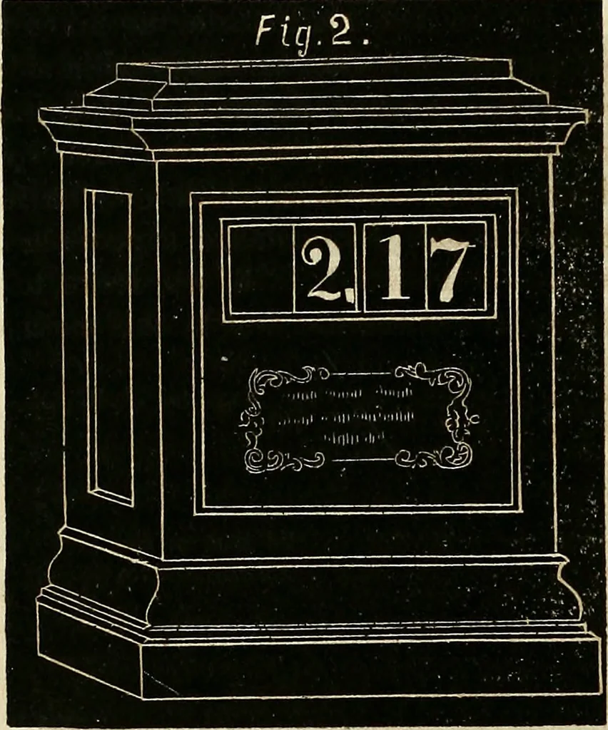 An illustration from American horological journal, devoted to practical horology, 1869, leaf 175