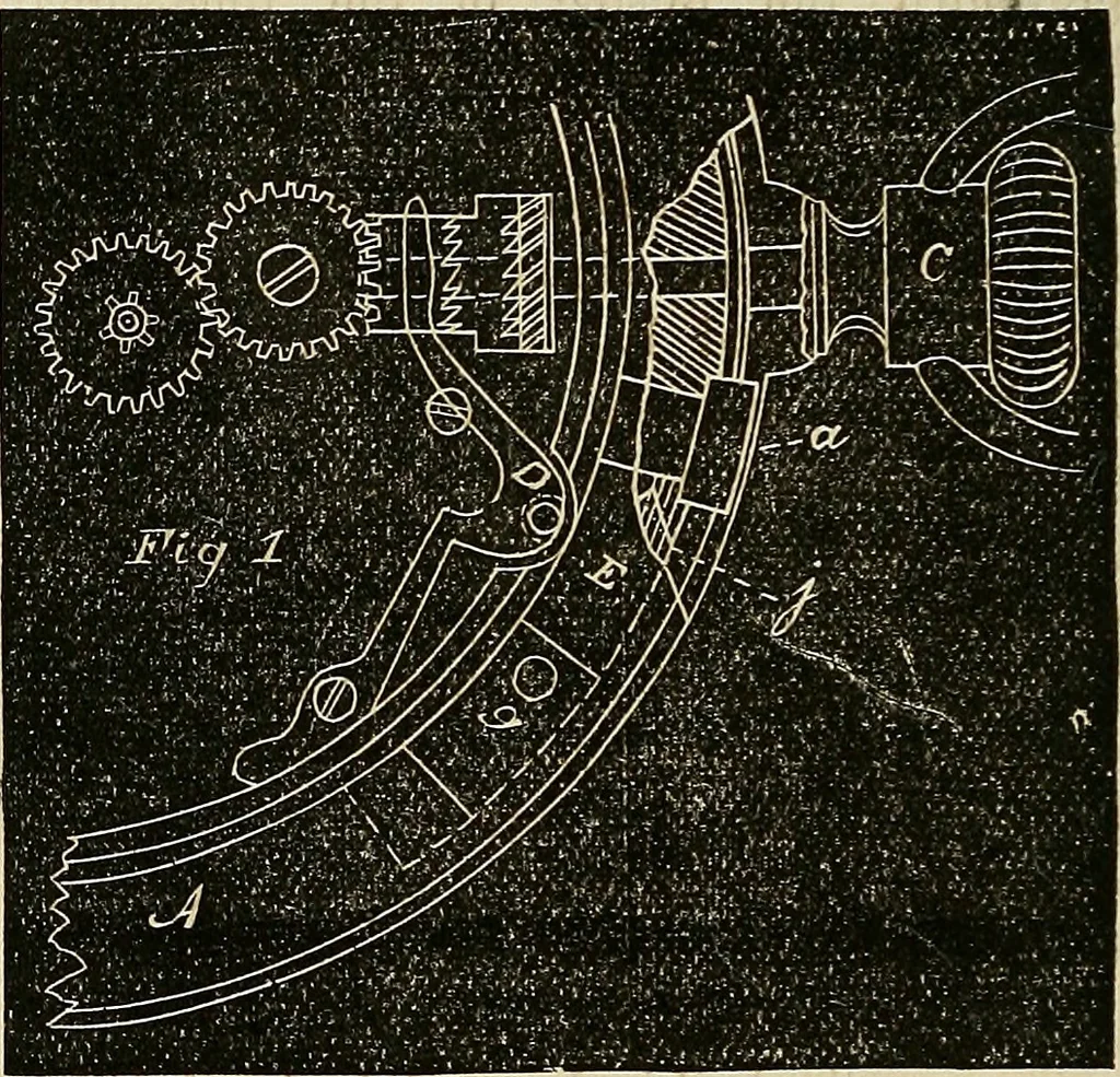 An illustration from American horological journal, devoted to practical horology, 1869, leaf 53