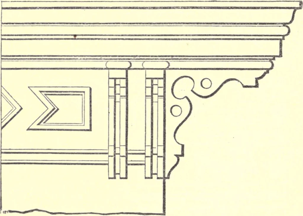 An illustration from The American house-carpenter; a treatise on the art of building, and the strength of materials, 1873, leaf 159