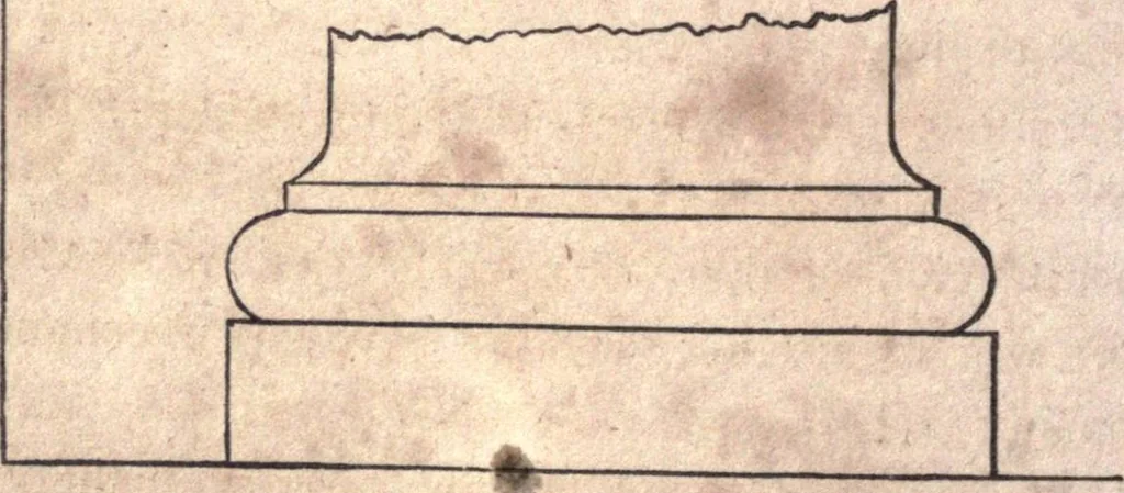 An illustration from The American house-carpenter; a treatise upon architecture, cornices and mouldings, framing, doors, windows, and stairs. Together with the most important principles of practical geometry, 1852, leaf 103