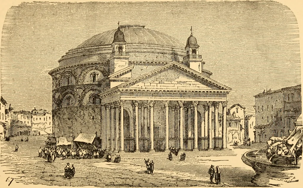 An illustration from The American house carpenter. A treatise on the art of building. Comprising styles of architecture, strength of materials, and the theory and practice of the construction of floors, framed girders, roof trusses, rolled-iron beams, tubular-iron girders, cast-iron girders, stairs, doors, windows, mouldings, and cornices; together with a compend of mathematics. A manual for the practical use of architects, carpenters, stair-builders, and others, 1880, leaf 23
