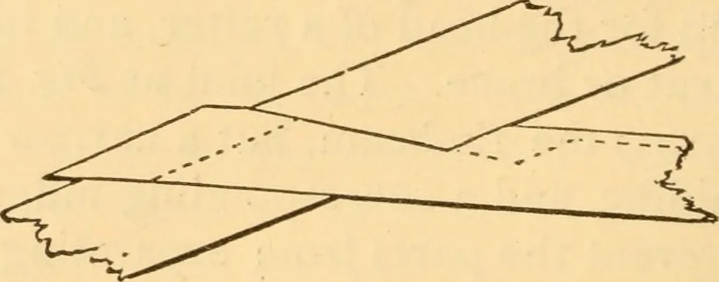 An illustration from The American house carpenter. A treatise on the art of building. Comprising styles of architecture, strength of materials, and the theory and practice of the construction of floors, framed girders, roof trusses, rolled-iron beams, tubular-iron girders, cast-iron girders, stairs, doors, windows, mouldings, and cornices; together with a compend of mathematics. A manual for the practical use of architects, carpenters, stair-builders, and others, 1880, leaf 275