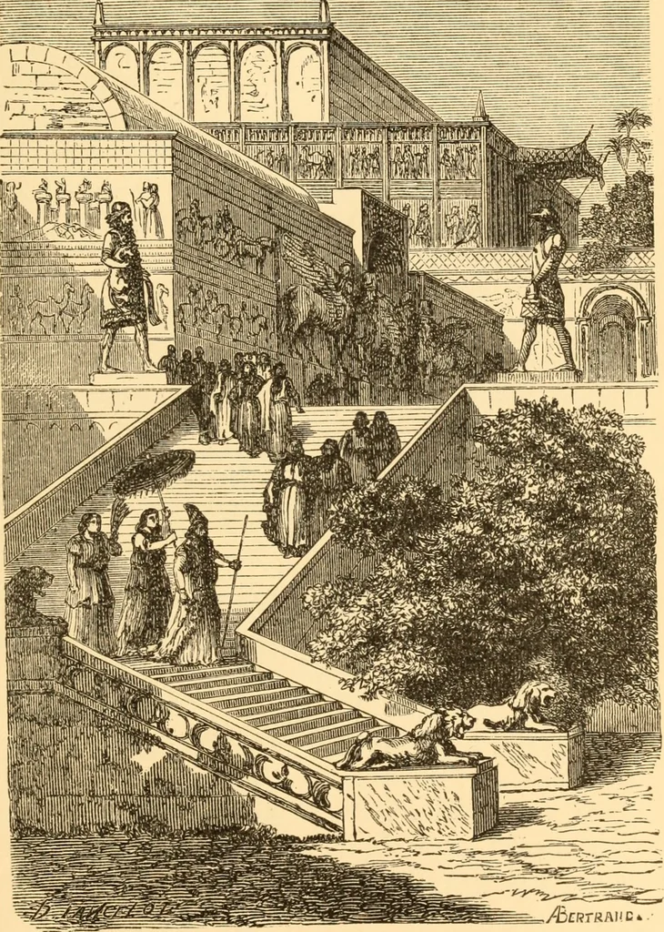 An illustration from The American house carpenter. A treatise on the art of building. Comprising styles of architecture, strength of materials, and the theory and practice of the construction of floors, framed girders, roof trusses, rolled-iron beams, tubular-iron girders, cast-iron girders, stairs, doors, windows, mouldings, and cornices; together with a compend of mathematics. A manual for the practical use of architects, carpenters, stair-builders, and others, 1880, leaf 278