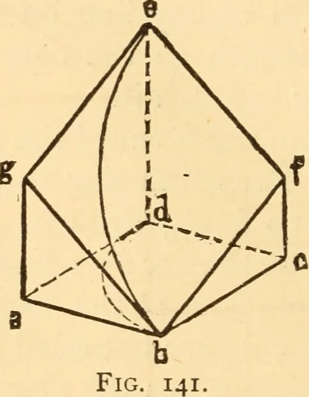 An illustration from The American house carpenter. A treatise on the art of building. Comprising styles of architecture, strength of materials, and the theory and practice of the construction of floors, framed girders, roof trusses, rolled-iron beams, tubular-iron girders, cast-iron girders, stairs, doors, windows, mouldings, and cornices; together with a compend of mathematics. A manual for the practical use of architects, carpenters, stair-builders, and others, 1880, leaf 303