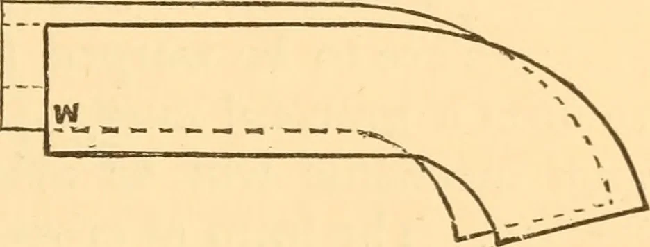 An illustration from The American house carpenter. A treatise on the art of building. Comprising styles of architecture, strength of materials, and the theory and practice of the construction of floors, framed girders, roof trusses, rolled-iron beams, tubular-iron girders, cast-iron girders, stairs, doors, windows, mouldings, and cornices; together with a compend of mathematics. A manual for the practical use of architects, carpenters, stair-builders, and others, 1880, leaf 316