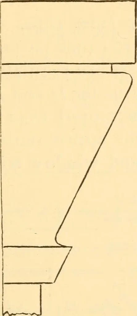 An illustration from The American house carpenter. A treatise on the art of building. Comprising styles of architecture, strength of materials, and the theory and practice of the construction of floors, framed girders, roof trusses, rolled-iron beams, tubular-iron girders, cast-iron girders, stairs, doors, windows, mouldings, and cornices; together with a compend of mathematics. A manual for the practical use of architects, carpenters, stair-builders, and others, 1880, leaf 376