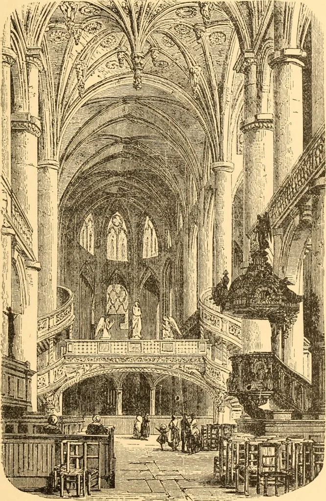 An illustration from The American house carpenter. A treatise on the art of building. Comprising styles of architecture, strength of materials, and the theory and practice of the construction of floors, framed girders, roof trusses, rolled-iron beams, tubular-iron girders, cast-iron girders, stairs, doors, windows, mouldings, and cornices; together with a compend of mathematics. A manual for the practical use of architects, carpenters, stair-builders, and others, 1880, leaf 38