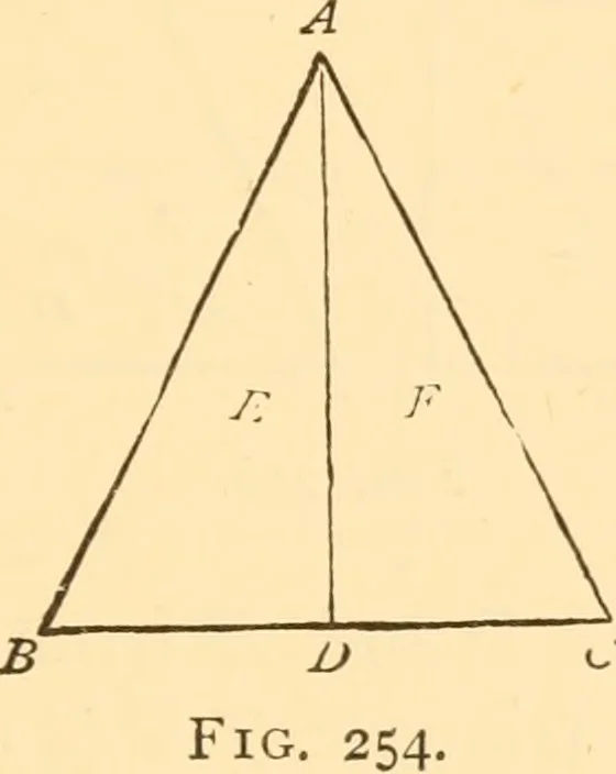 An illustration from The American house carpenter. A treatise on the art of building. Comprising styles of architecture, strength of materials, and the theory and practice of the construction of floors, framed girders, roof trusses, rolled-iron beams, tubular-iron girders, cast-iron girders, stairs, doors, windows, mouldings, and cornices; together with a compend of mathematics. A manual for the practical use of architects, carpenters, stair-builders, and others, 1880, leaf 394