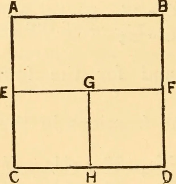 An illustration from The American house carpenter. A treatise on the art of building. Comprising styles of architecture, strength of materials, and the theory and practice of the construction of floors, framed girders, roof trusses, rolled-iron beams, tubular-iron girders, cast-iron girders, stairs, doors, windows, mouldings, and cornices; together with a compend of mathematics. A manual for the practical use of architects, carpenters, stair-builders, and others, 1880, leaf 429