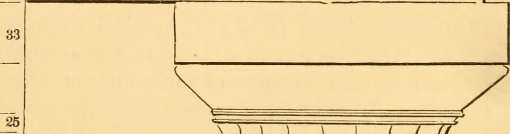 An illustration from The American house carpenter. A treatise on the art of building. Comprising styles of architecture, strength of materials, and the theory and practice of the construction of floors, framed girders, roof trusses, rolled-iron beams, tubular-iron girders, cast-iron girders, stairs, doors, windows, mouldings, and cornices; together with a compend of mathematics. A manual for the practical use of architects, carpenters, stair-builders, and others, 1880, leaf 45