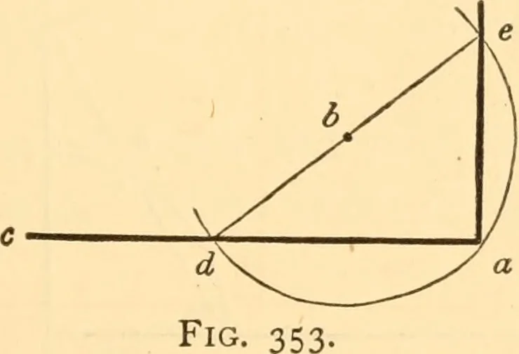 An illustration from The American house carpenter. A treatise on the art of building. Comprising styles of architecture, strength of materials, and the theory and practice of the construction of floors, framed girders, roof trusses, rolled-iron beams, tubular-iron girders, cast-iron girders, stairs, doors, windows, mouldings, and cornices; together with a compend of mathematics. A manual for the practical use of architects, carpenters, stair-builders, and others, 1880, leaf 594