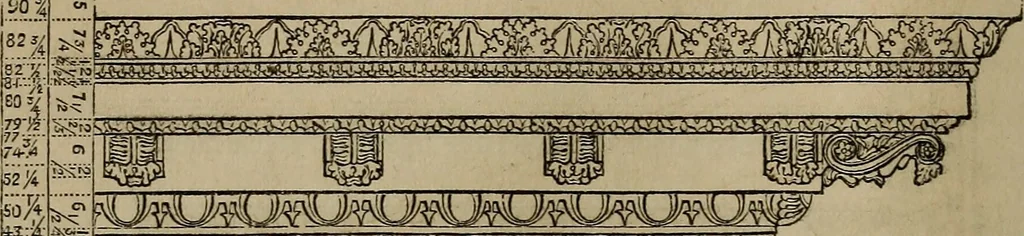 An illustration from The American house-carpenter; a treatise on the art of building, and the strength of materials, 1867, leaf 117