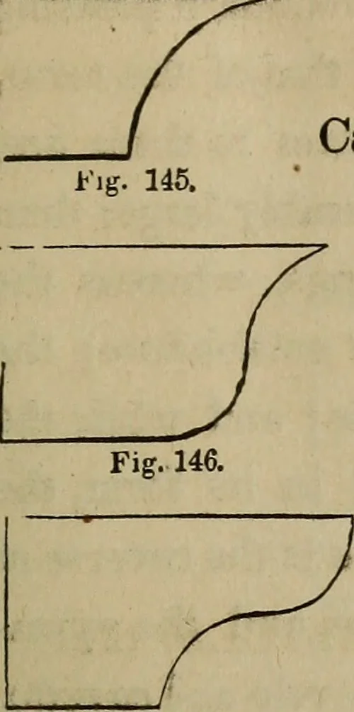 An illustration from The American house-carpenter; a treatise on the art of building, and the strength of materials, 1867, leaf 144