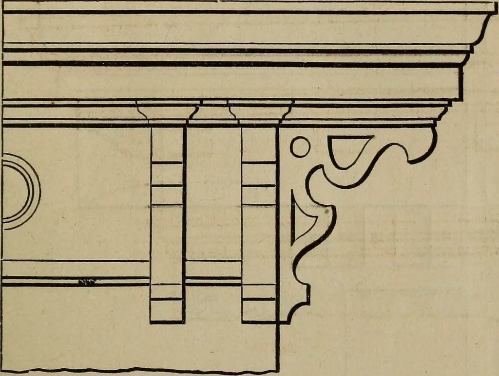 An illustration from The American house-carpenter; a treatise on the art of building, and the strength of materials, 1867, leaf 158