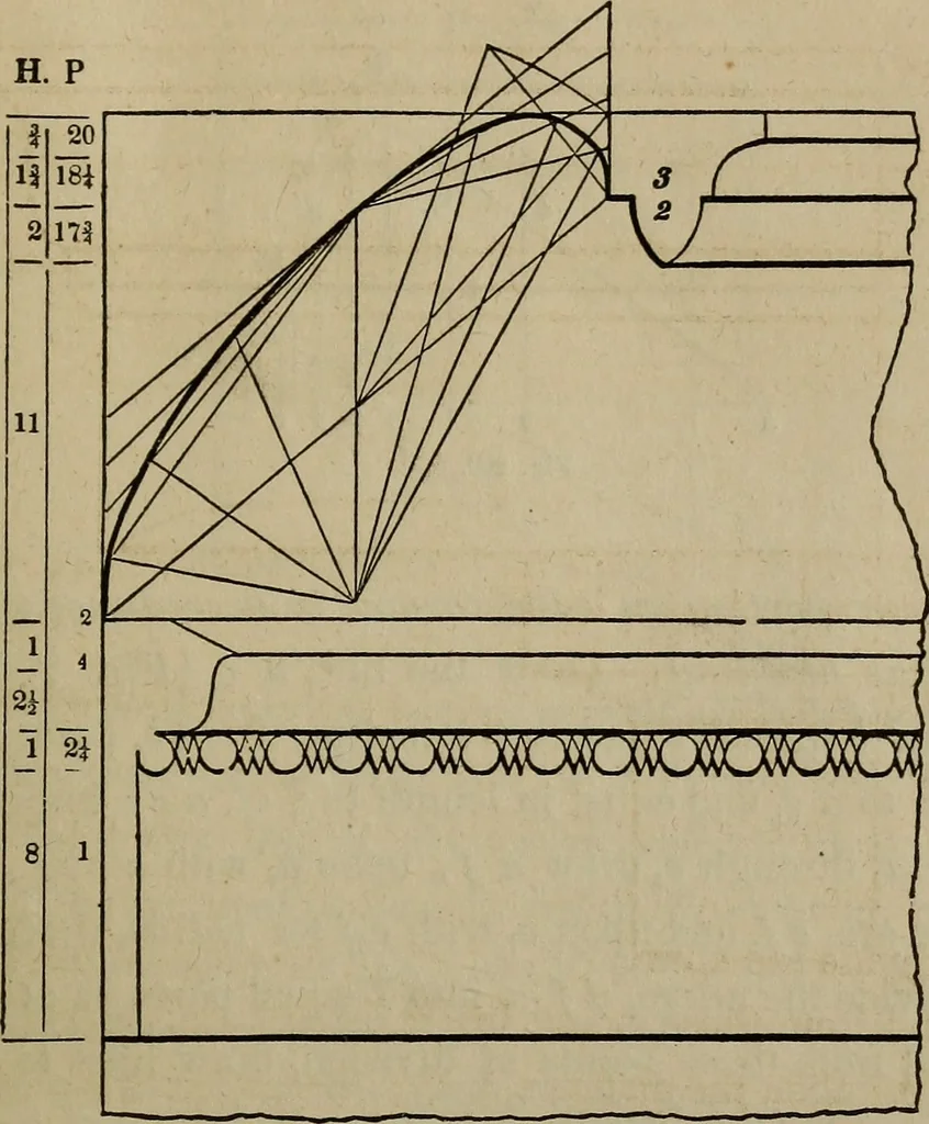 An illustration from The American house-carpenter; a treatise on the art of building, and the strength of materials, 1867, leaf 160