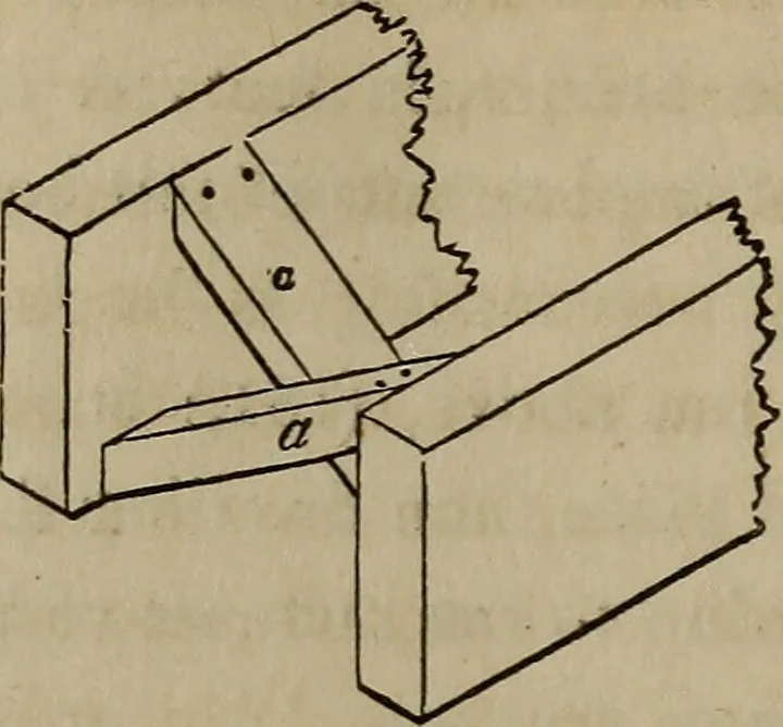 An illustration from The American house-carpenter; a treatise on the art of building, and the strength of materials, 1867, leaf 259